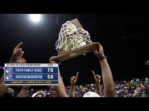 Faith Family Academy tops Houston Washington for 4A State Title | UIL Championship Spotlight