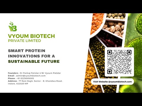 Smart Proteins by Vyoum Biotech Private Limited | Sustainable, Functional Nutrition - video from Vyoum Biotech