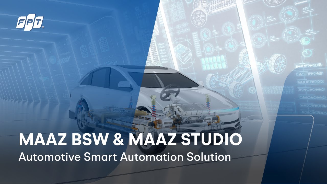 MaaZ BSW & MaaZ Studio Automotive Smart Automation Solution - YouTube