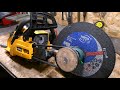 Turning Chainsaw into a Big Angle Grinder