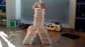 Tour Eiffel en kapla