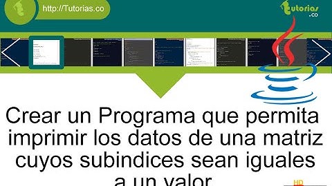 arrays – java (imprimir datos subindices igual a valor)