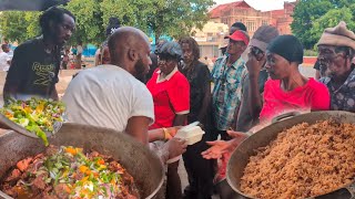 Carrot rice and peas w Pepsi chicken | Kingston team gets creative for the homeless | downtown by Colaz Smith TV 34,666 views 2 weeks ago 1 hour