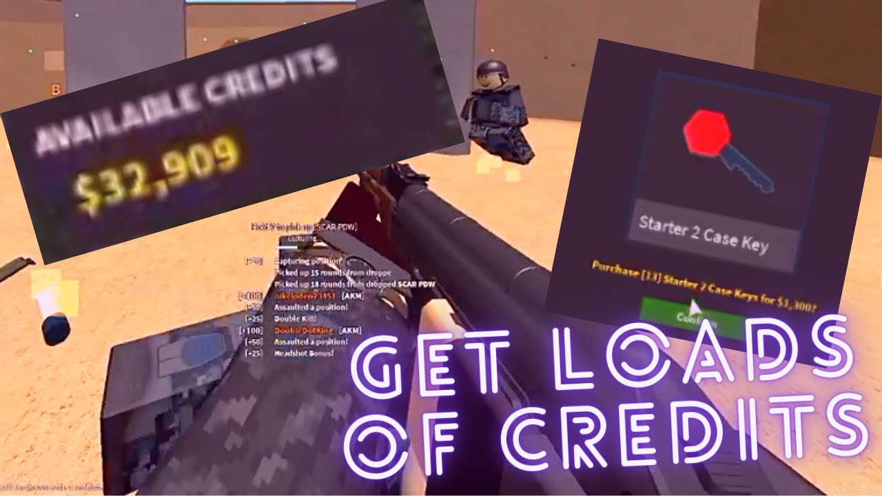 Roblox Phantom Forces How To Gain Credits! How To Get Lots of