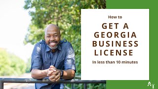 How to get a business license in ga