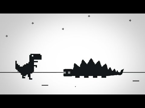 Chrome Dino, The Dinosaur Game, T-Rex Game Tapestry by Zen20