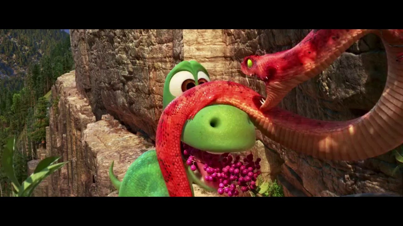 SNAKE VS SPOT THE GOOD DINOSAUR YouTube
