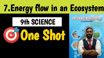 9th STD Science|7.ENERGY FLOW IN AN ECOSYSTEM | ONESHOT 🎯| PRADEEP GIRI SIR