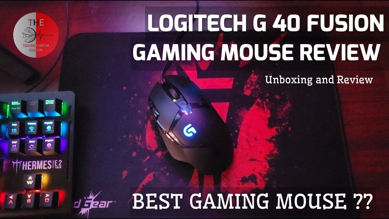 Logitech G402 Unboxing, Software, and Quick Review - Hyperion Fury  Programmable Gaming Mouse 