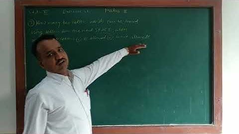 Permutation and Combination ; lecture 3 by Atul Limgude sir