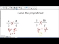 Ratios, Proportions, and Percent