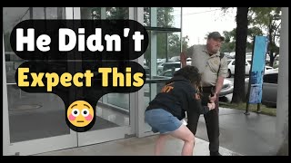 Security Officer Threatens to Shoot Journalist for Filming in Public