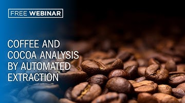 Coffee and Cocoa Analysis by Automated Extraction Based on PLE