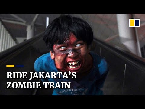 ‘Zombie’ trains in Jakarta aim to attract young people to public transportation