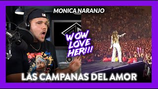 Monica Naranjo Reaction Las Campanas del Amor LIVE! (THOSE BELLS!) | Dereck Reacts
