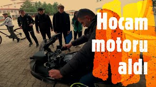 R25 Okul Çıkışı Etiket Olmak Hocam Motora Bindi