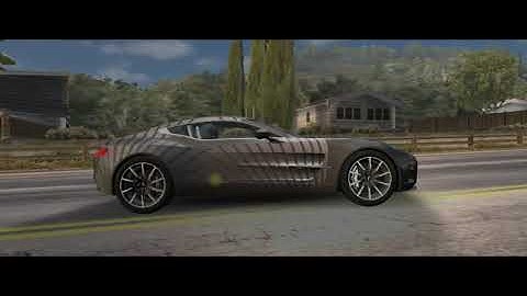 ASTON MARTIN One-77 - NEED FOR SPEED No Limits - Proving Grounds - Day 1