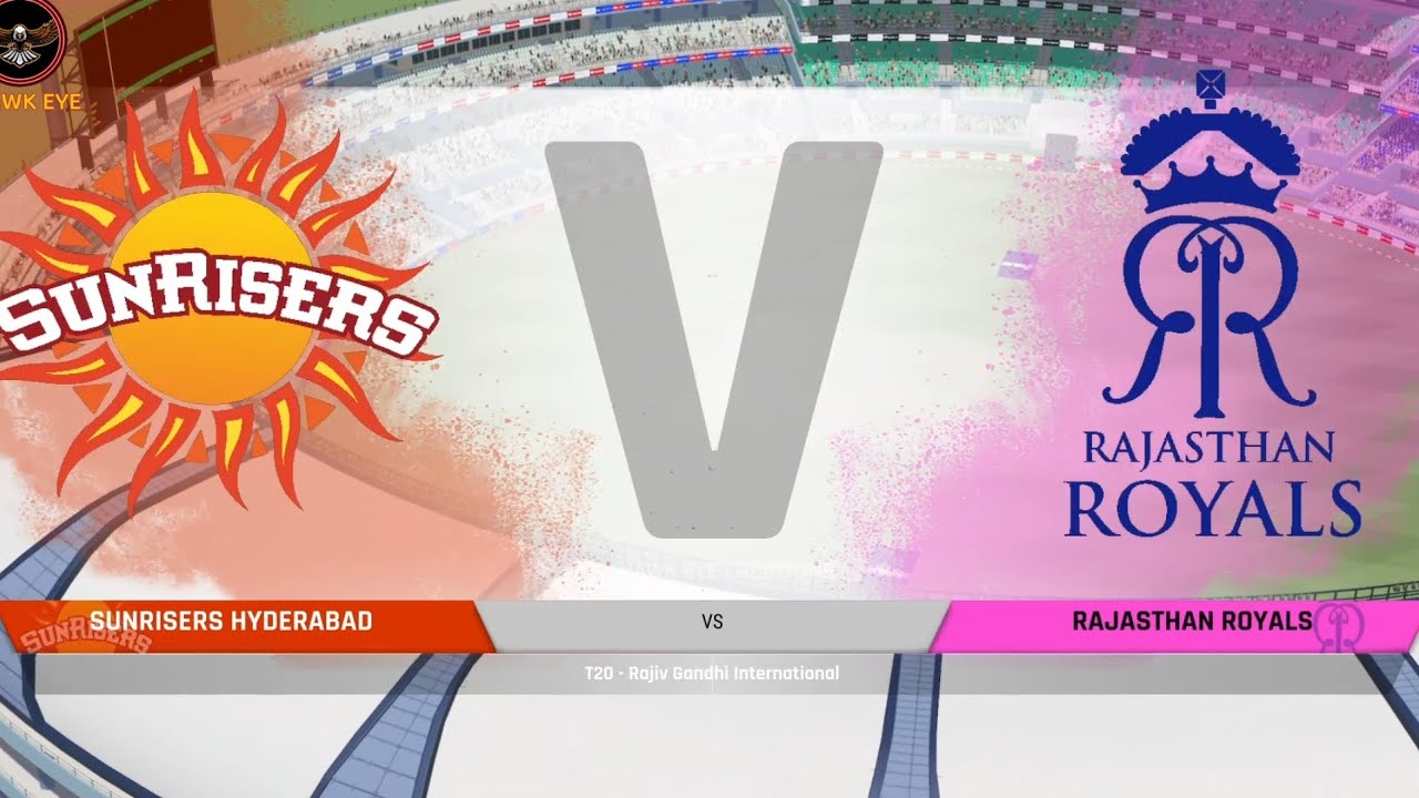 TATA IPL 2023 MATCH NO 4 SRH vs RR