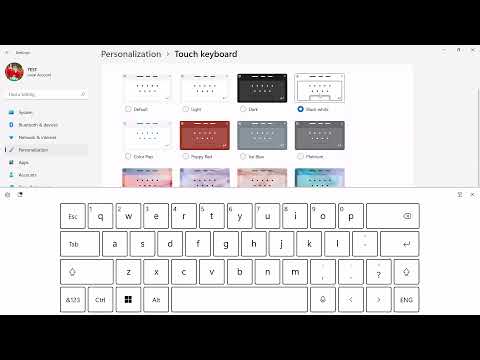 Video: How To Enable The Touch Keyboard