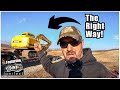 How to Load/Unload an Excavator | Excavator Training