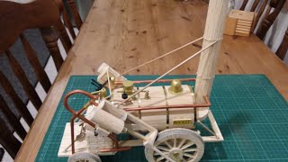 Matchstick Modelling..the Rocket Locomotive