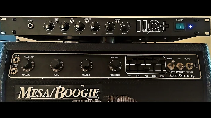 Myasnikov 2c+ preamp (Part 9) - MXR M77 Custom Badass Modified OD