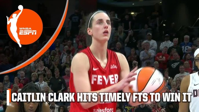 Caitlin Clark SECURES THE WIN for the Fever with timely FTs vs. the Dream  💪 | WNBA on ESPN - YouTube