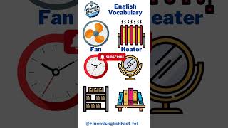 Do You Know These 6 Everyday Objects in English? 🧐 | 1-Minute Vocabulary!#shorts