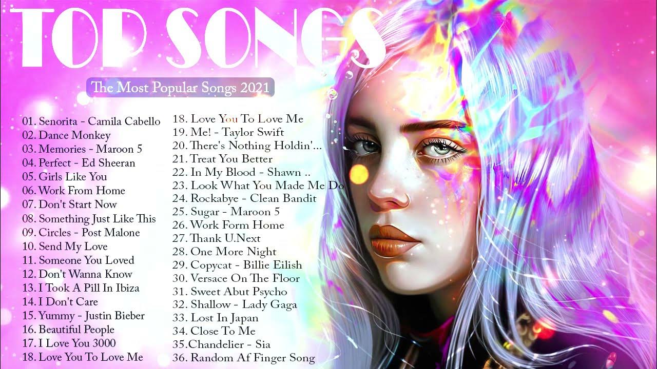 Top Hits 2021♥ The Most Popular Songs 2021 ♥ Best English Songs 2021 YouTube