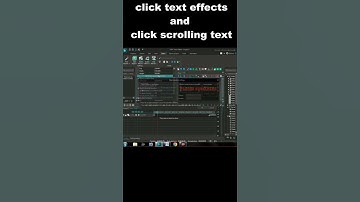 text animation scroll effect in vsdc video 📹 editor #vsdceditor #videography #textanimation #vsdc