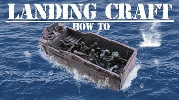 WW2 Cardboard D-Day Landing Crafts | How To