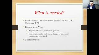 The Basics of Immigration Law
