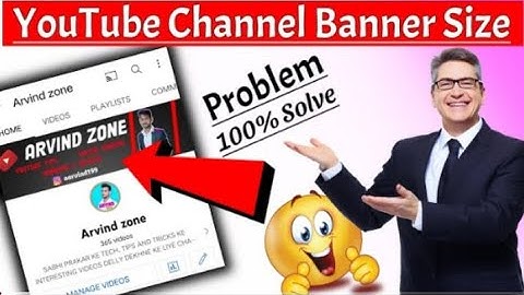 YouTube banner size problem | youtube channel art size problem | YouTube channel banner  #banner