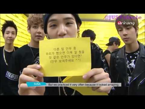 BTS Suga with EXO