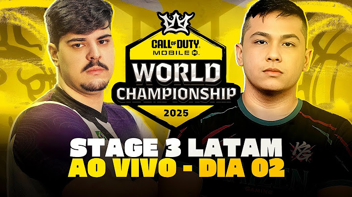 MUNDIAL STAGE 3.1 DIA 2 - O MAIOR torneio do COD Mobile está de volta! | Campeonato COD Mobile