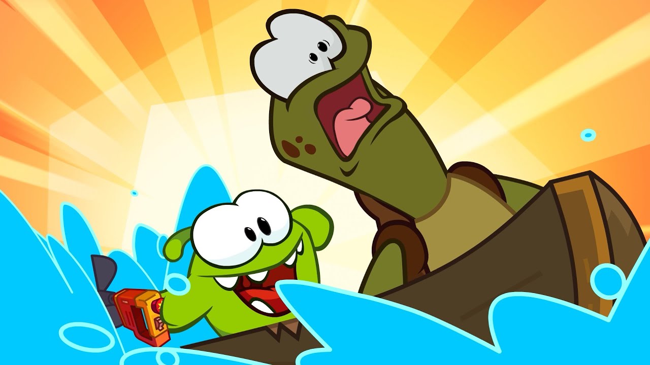 Turtley Cool! | 🐙 Om Nom Stories - Cut The Rope 🐙 | Preschool Learning | Moonbug Tiny TV