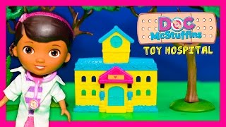 Doc Mcstuffins Doc Toy Hospital With Lambie Stuffy Hallie New Toys Video