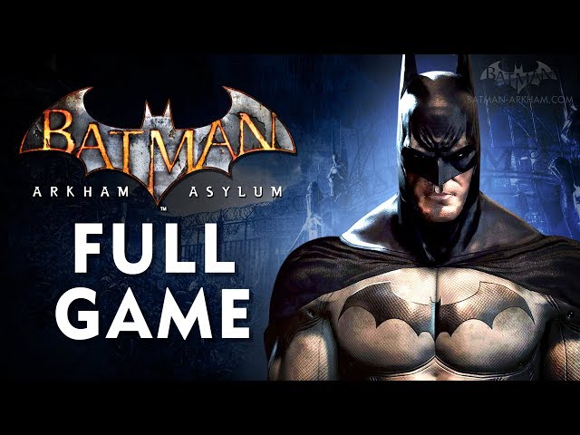 Batman: Arkham Asylum - Full Game Walkthrough in 4K class=