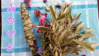 Easy Way To Make A SAGE SMUDGE STICK and How To Use It