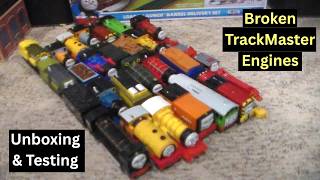 Unboxing & Testing Broken Thomas TrackMaster Engines from eBay
