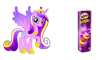MY LITTLE PONY-KARAKTERS EN HUN FAVORIETE SNACKS!