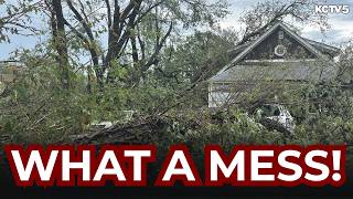 Overnight severe storms leave hundreds with damage, without power