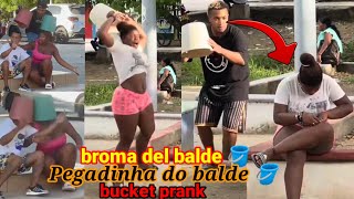 broma del balde 🪣 / Pegadinha do balde / bucket prank