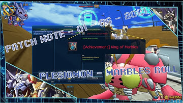 Digimon Masters online: Eventos dia 01/06 - Plesiomon Wails From the Deep While Marbles Roll?!