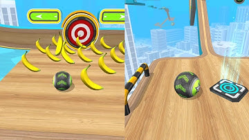 Going Balls Part 30 All Levels Gameplay Android,iOS Level 159-160 BANANA FRENZY
