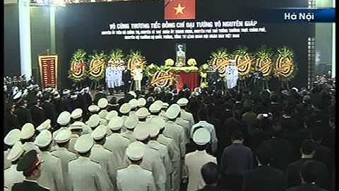 Lễ quốc tang đại tướng võ nguyên giáp ngày 13/10/2013