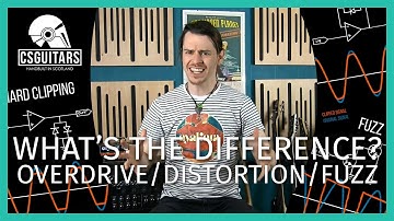 Overdrive vs Distortion vs Fuzz: What