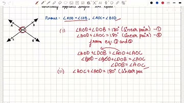 Class 9 Maths | chapter 6 I Lines and angles I Theorem 6.1 I NCERT