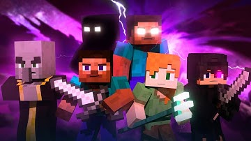The Ultimate "Herobrine Vs Null" Full Movie - Steve and Alex Life (Minecraft Animations)