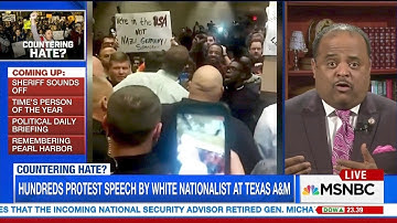 Hundreds Protest White Nationalist Richard Spencer